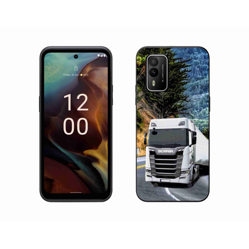 Zselés borítás mmCase a Nokia XR21 készülékhez - teherautó 1