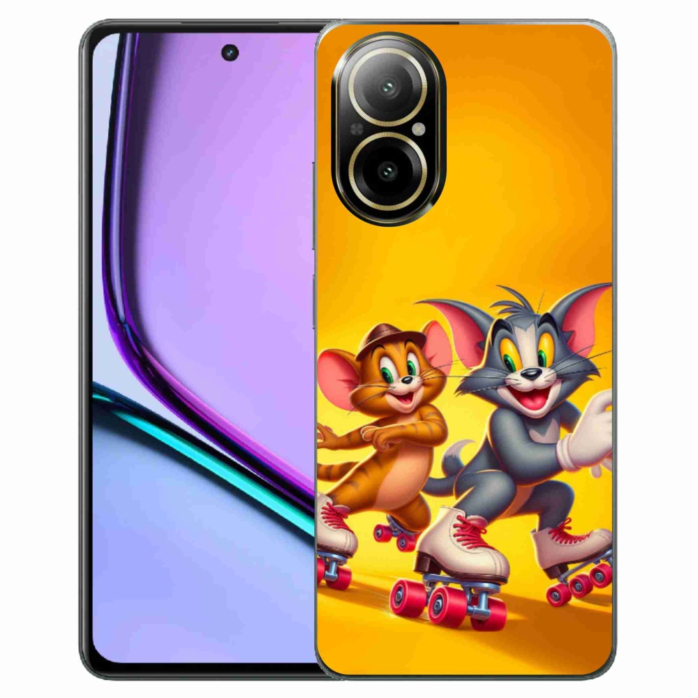 Gél borítás mmCase a Realme C67 készülékhez - tom and jerry