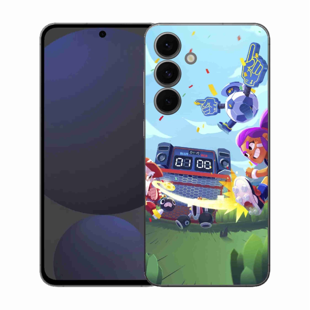 Zselés borítás mmCase Samsung Galaxy S25 FE - verekedés csillagok 1