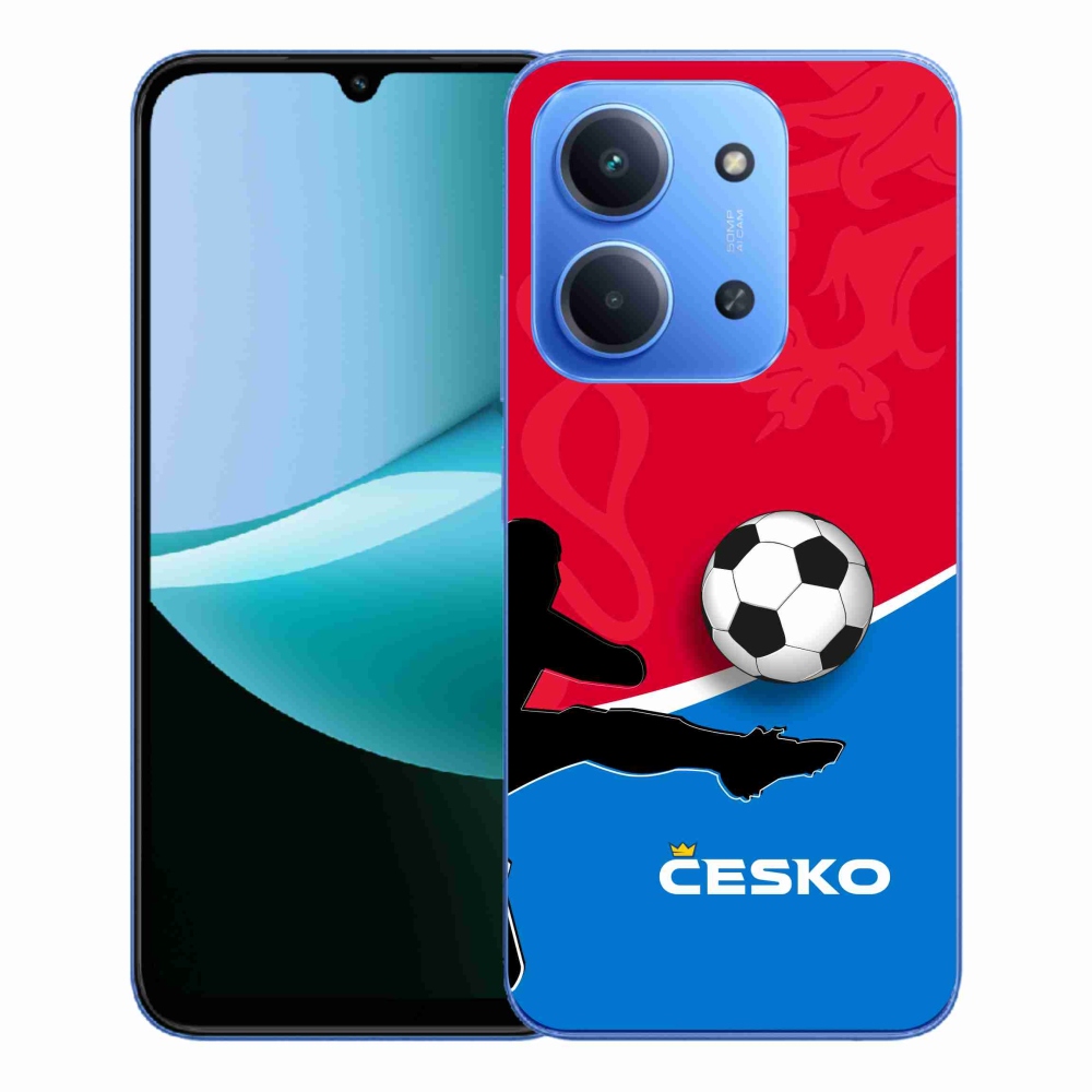 Gél borítás mmCase a Xiaomi Redmi 15C 4G/5G (173mm) - futball Csehország 2