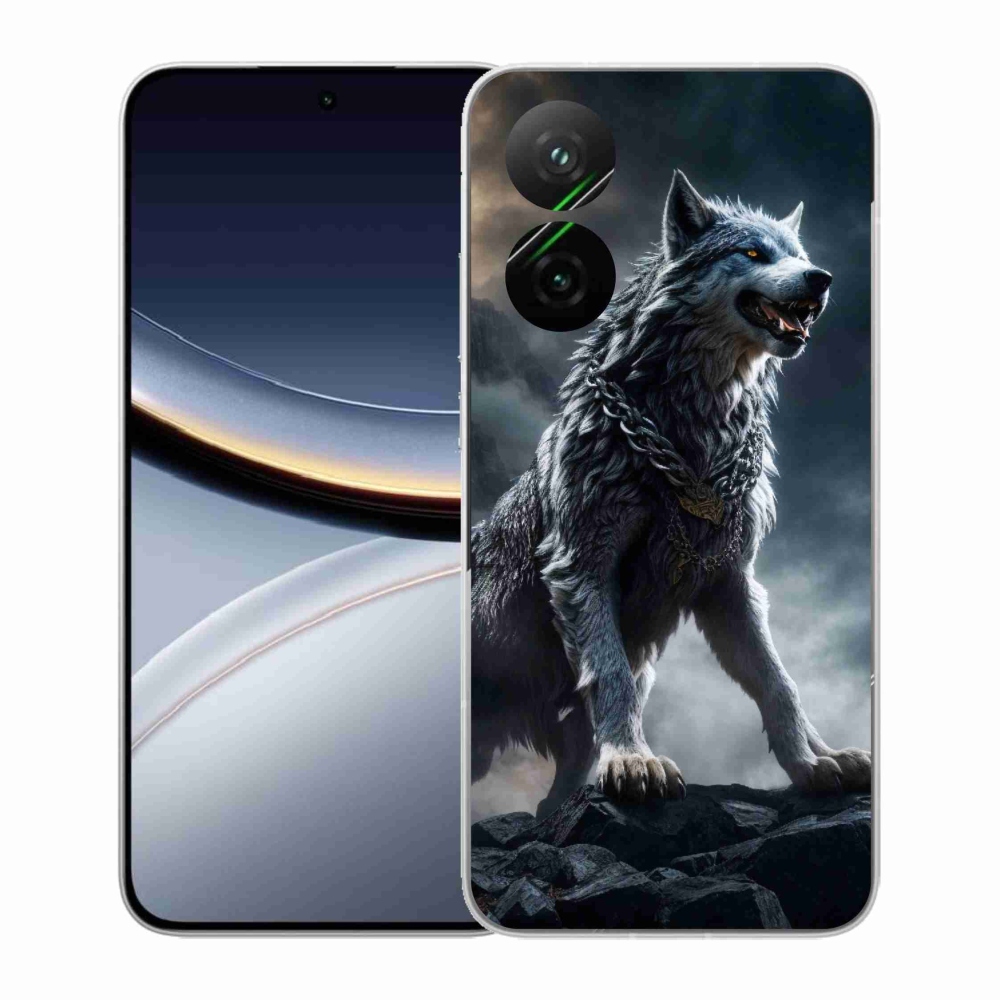 Gél borítás mmCase a Xiaomi Poco F7 5G-hez - farkas 1