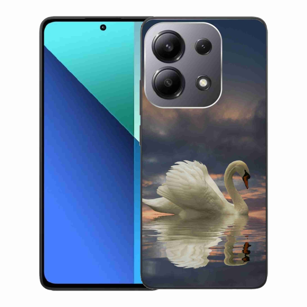 Gél borítás mmCase a Xiaomi Redmi Note 13-hoz - hattyú