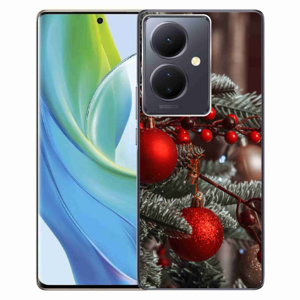 Gél borítás mmCase a Vivo V29 Lite 5G-n - karácsonyi dekorációk 2