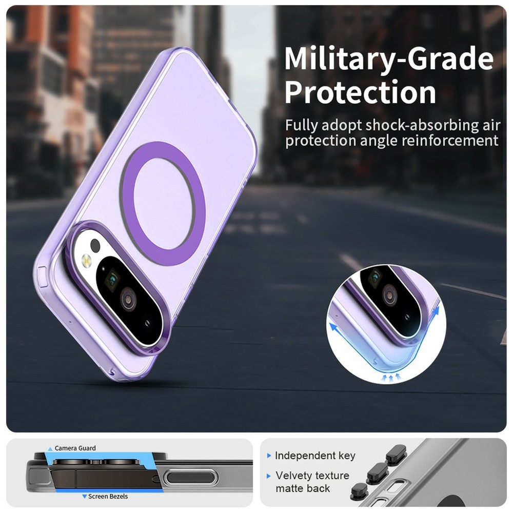 Candy zselés tok MagSafe a Google Pixel 10 Pro XL számára - lila