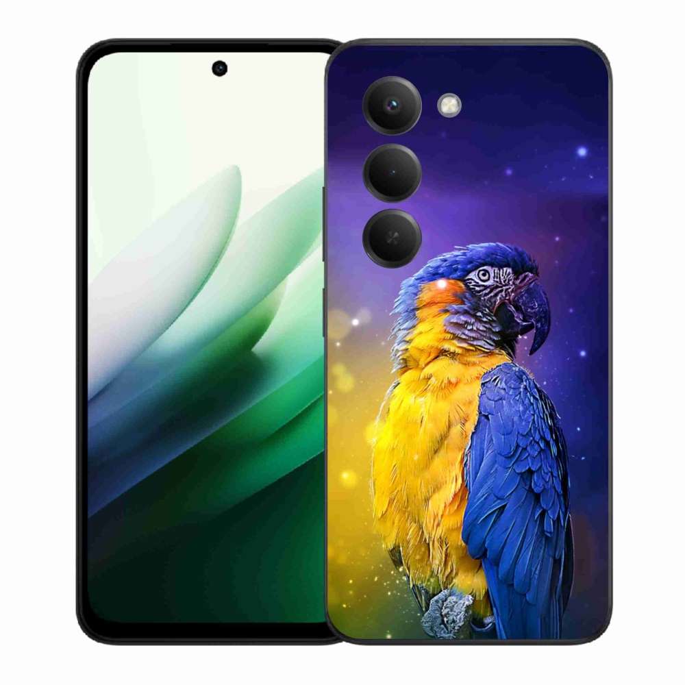 Gél borítás mmCase a Xiaomi Redmi 15 5G-hez - papagáj ara 1