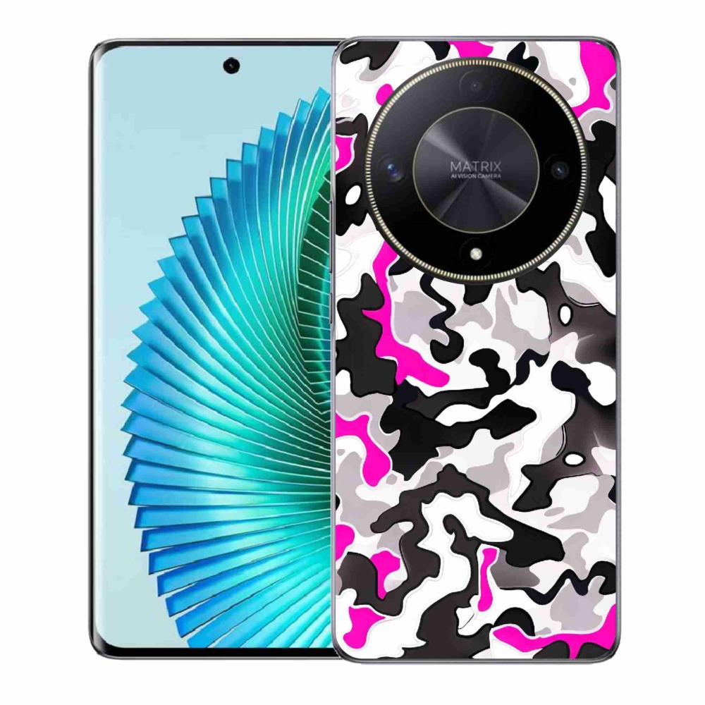 Gél borítás mmCase a Honor Magic 6 Lite 5G számára - álcázó minta 5