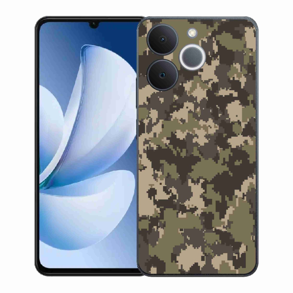 Zselés borítás mmCase a Realme Note 70T készülékhez - terepszínű minta 12