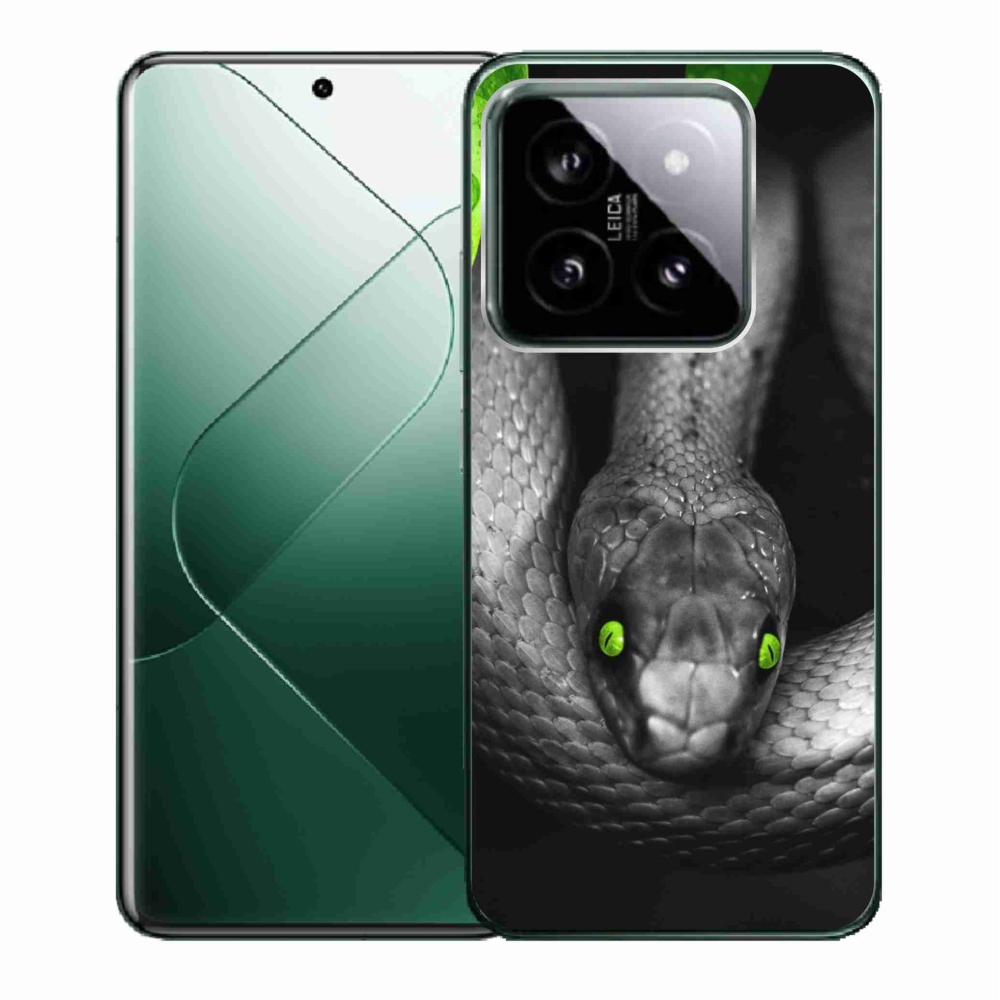 Gél borítás mmCase a Xiaomi 14 - kígyóhoz