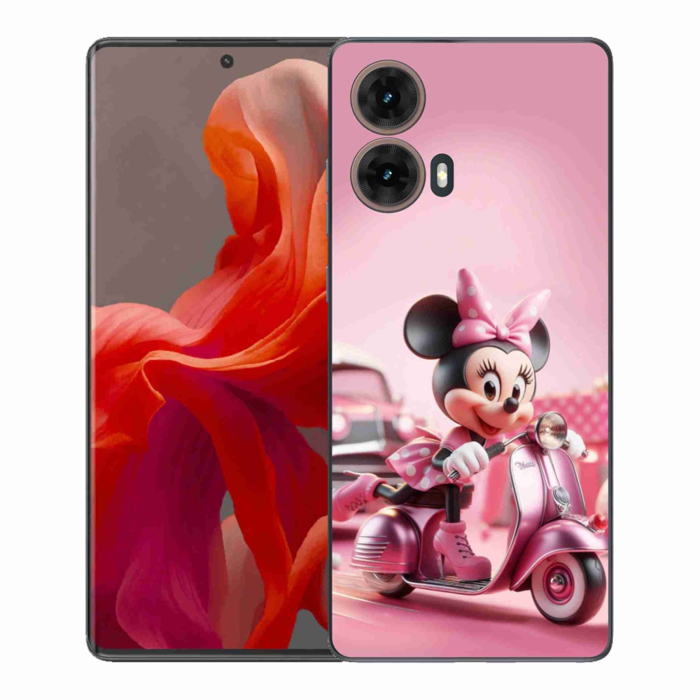 Gél védőburkolat mmCase a Motorola Moto G85 5G készülékhez - minnie 1