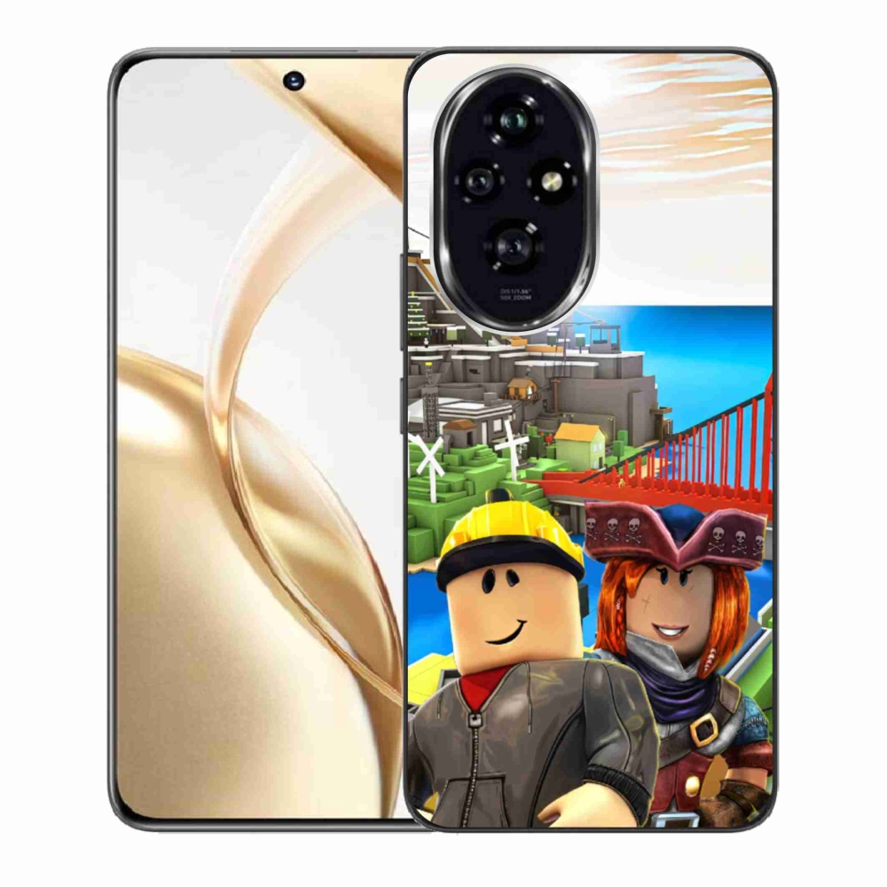 Zselés borítás mmCase a Honor 200 5G készülékhez - roblox 1