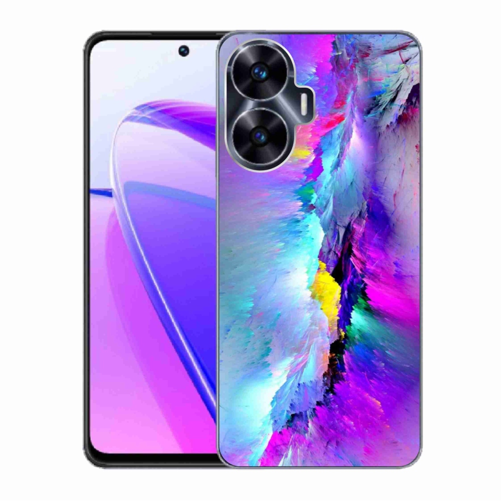 Zselés borítás mmCase a Realme C55 készülékhez - absztrakt