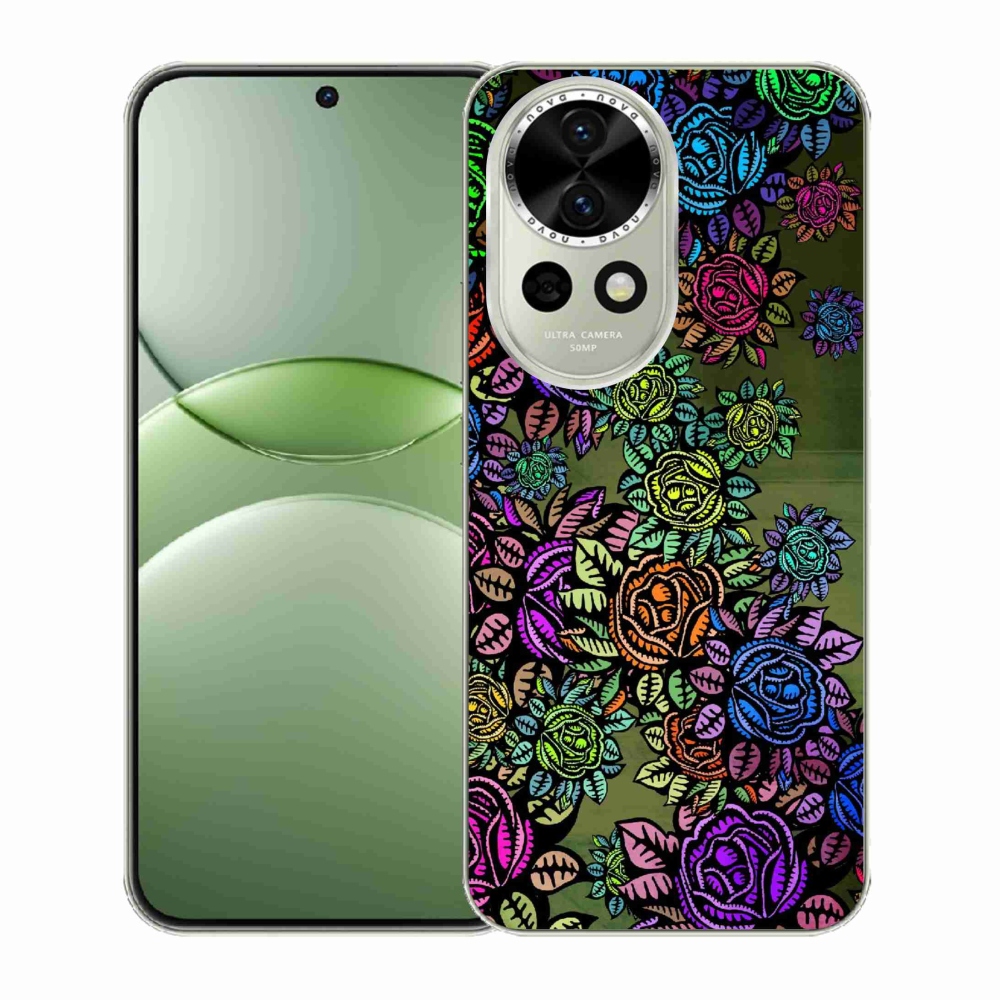 Gél borító mmCase a Huawei Nova 13 5G készülékhez - virágok 6