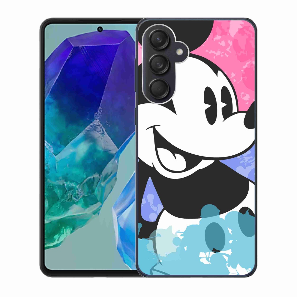 Zselés borítás mmCase Samsung Galaxy M55 5G - mickey egérhez