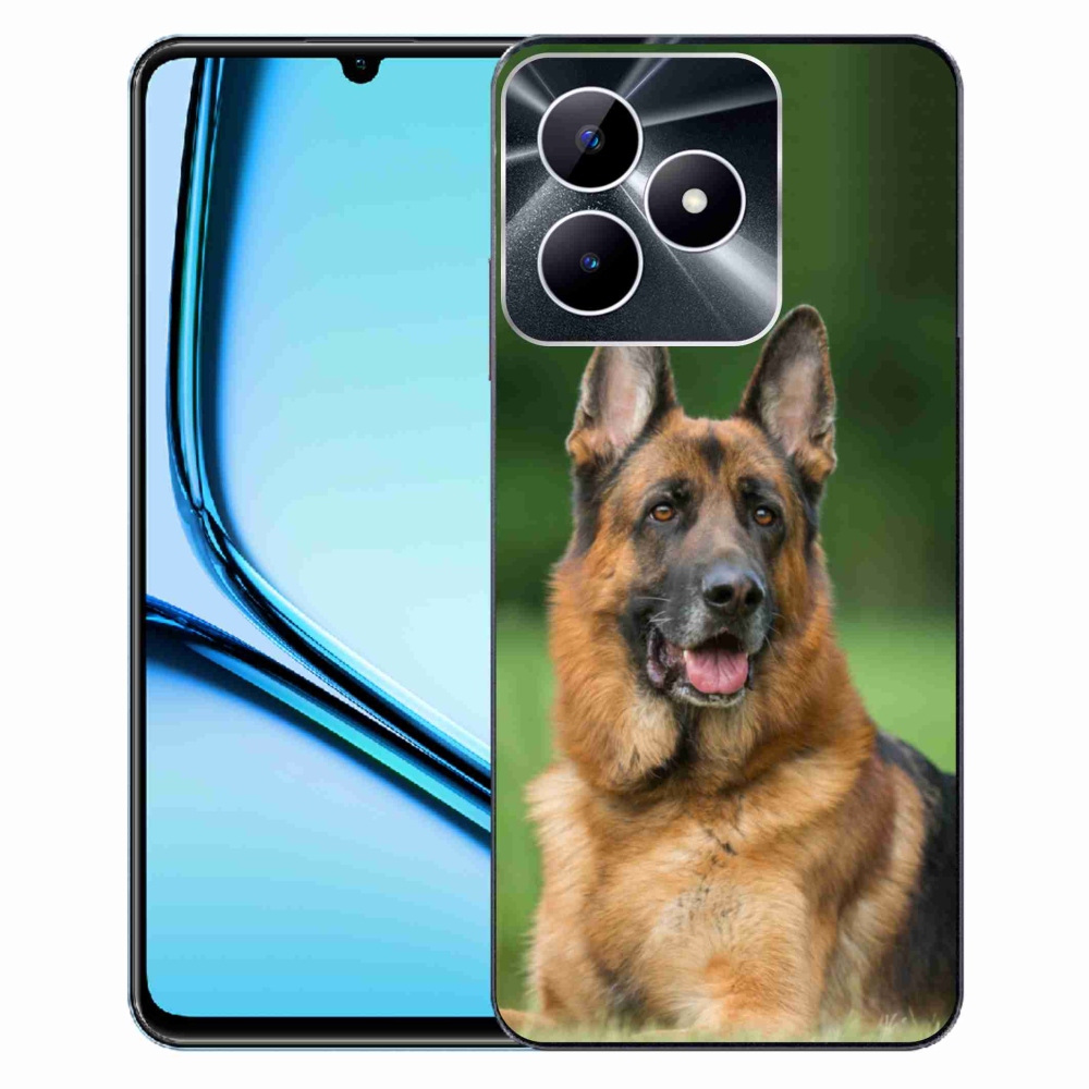 Zselés borítás mmCase a Realme Note 50 készülékhez - Német juhászkutya