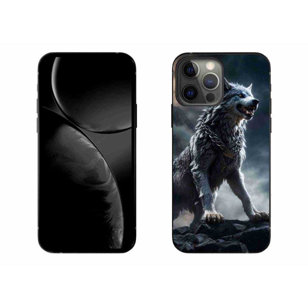 Zselés borítás mmCase iPhone 13 Pro Max készülékhez - farkas 1