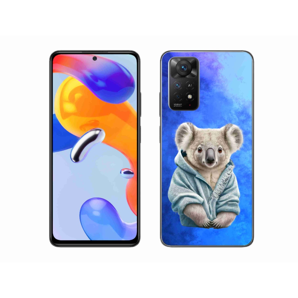 Gél borítás mmCase a Xiaomi Redmi Note 11 Pro 4G/5G számára - koala pulóverben