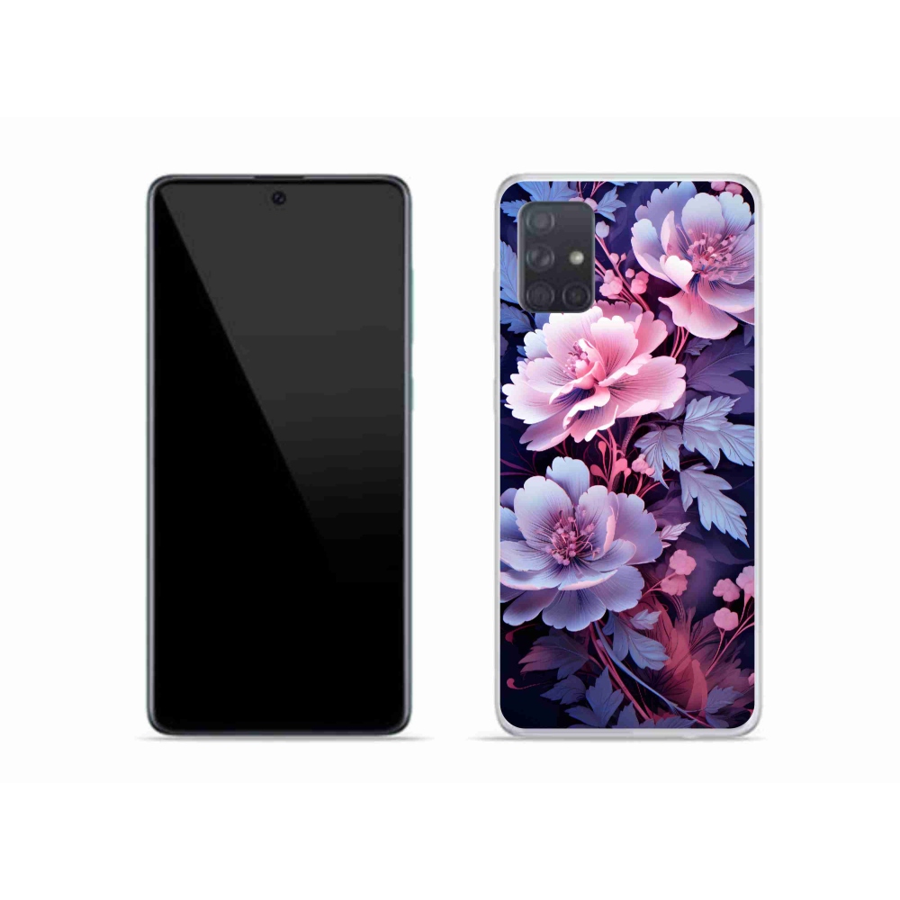 Gél borító mmCase Samsung Galaxy A51 - virágok 11