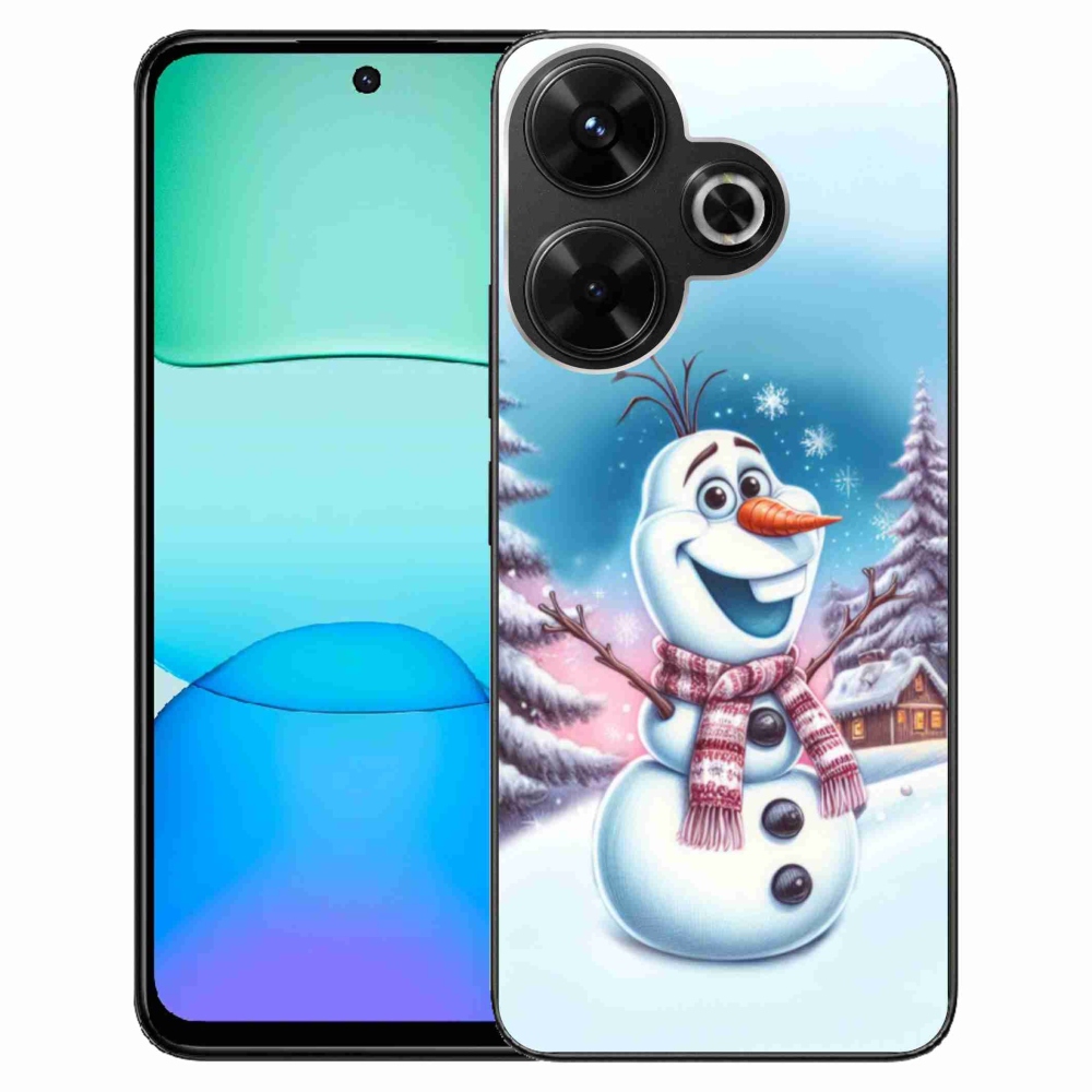 Gél borítás mmCase a Xiaomi Redmi 13 4G/Poco M6 4G - ice kingdom számára