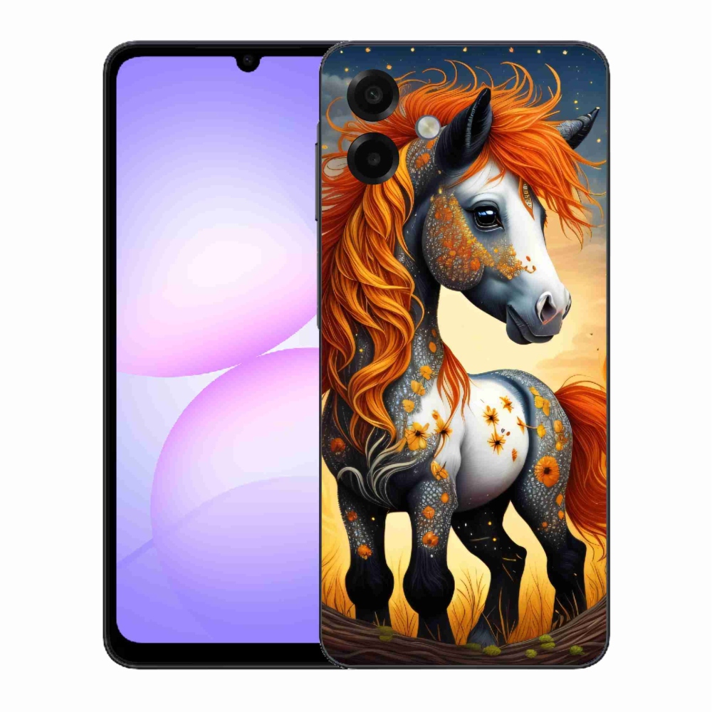 Gél védőhuzat mmCase Samsung Galaxy A07 4G - színes póni