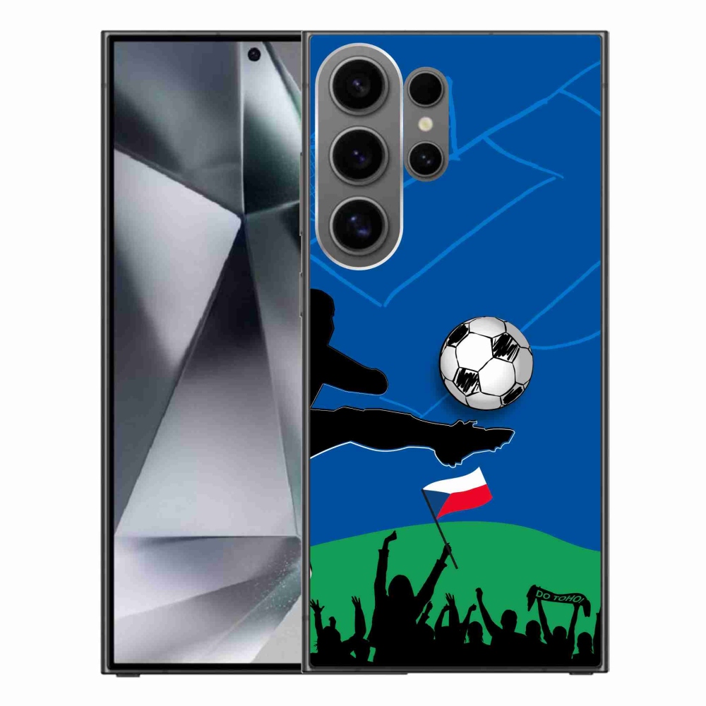 Gél borítás mmCase Samsung Galaxy S24 Ultra - futballszurkolóknak