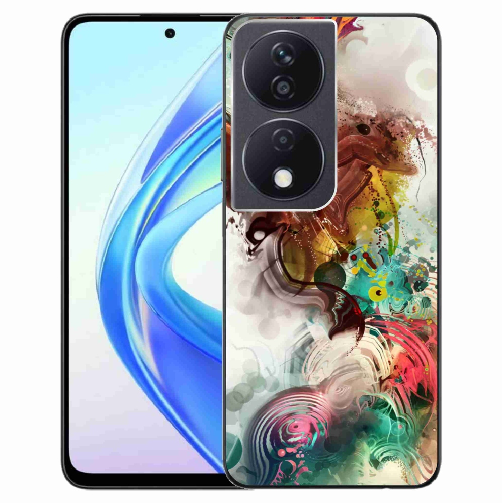 Zselés borítás mmCase a Honor X7b/Honor 90 Smart készülékhez - absztrakt 1