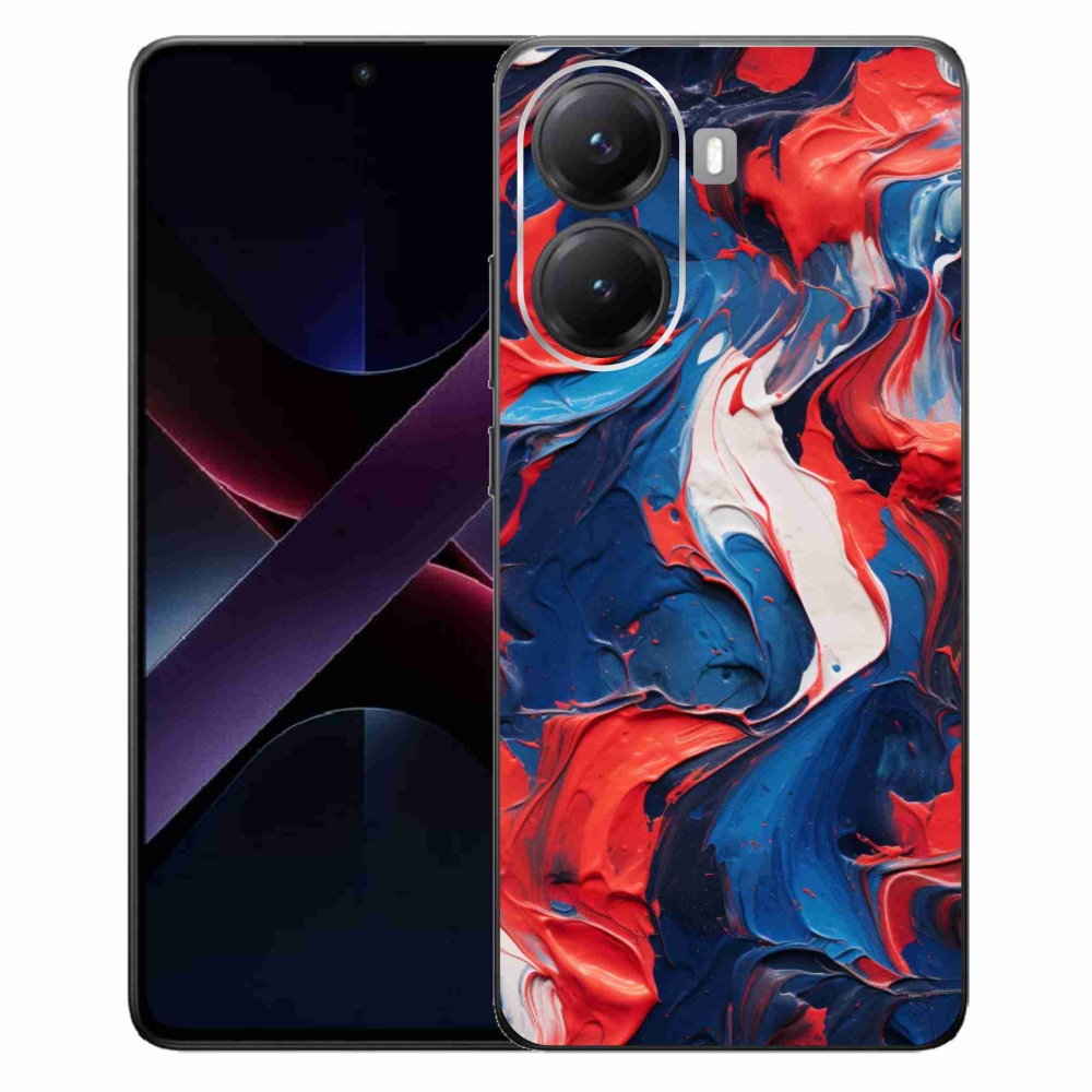 Gél borítás mmCase a Xiaomi Poco X7 Pro 5G számára - absztrakt motívum 7