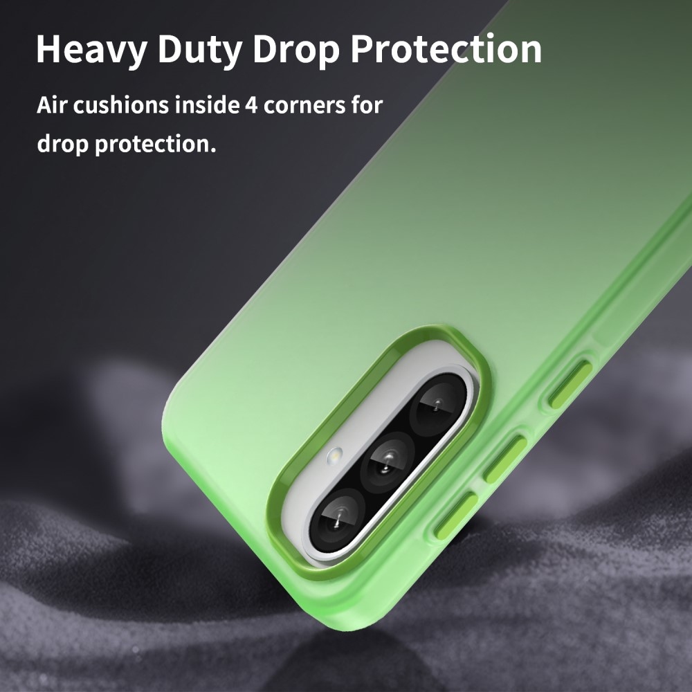 Candys matt zselés tok Samsung Galaxy A36 5G/A56 5G - zöld színben