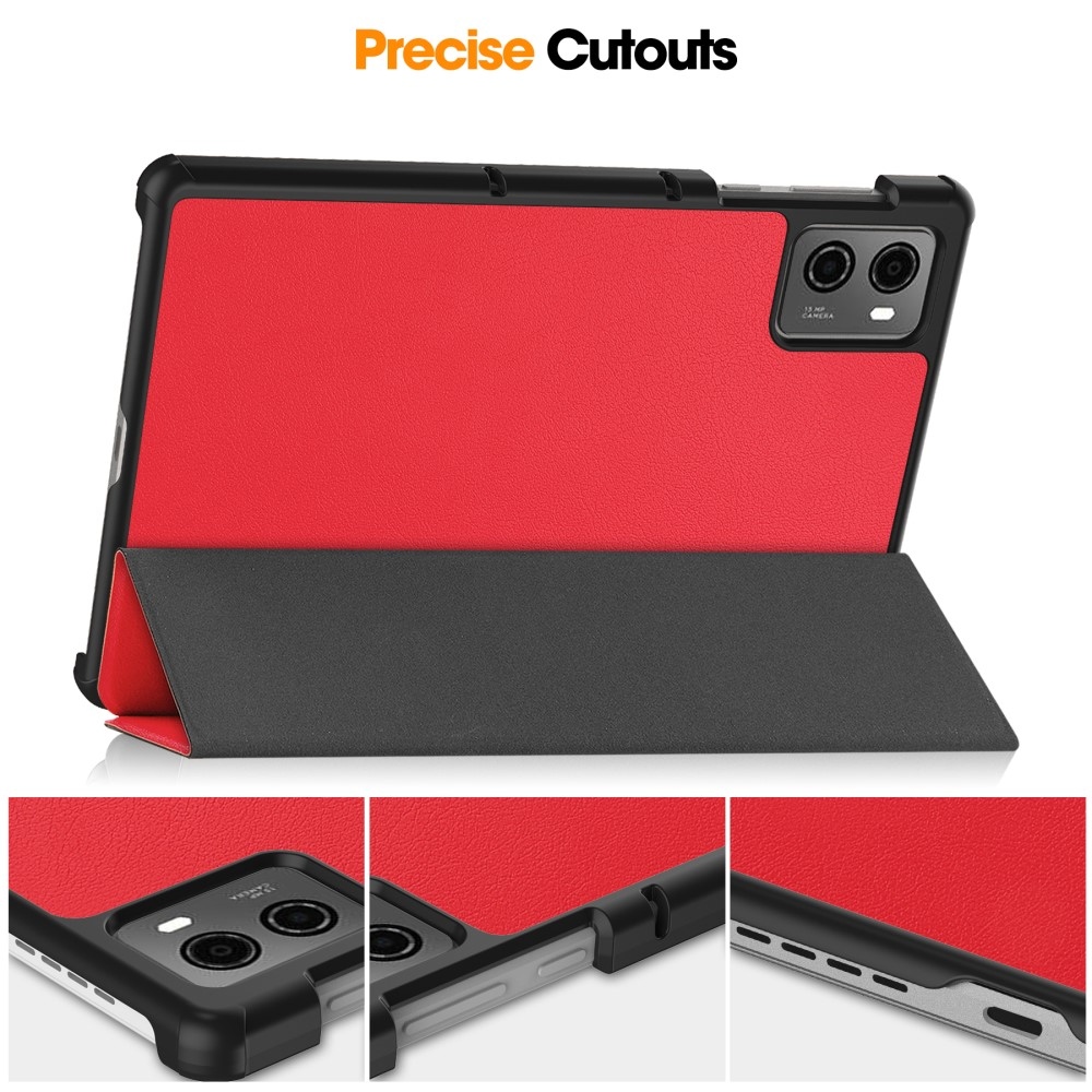 Cases okos záró tok Lenovo Legion Tab 8.8 (2. Gen.) táblagéphez - piros