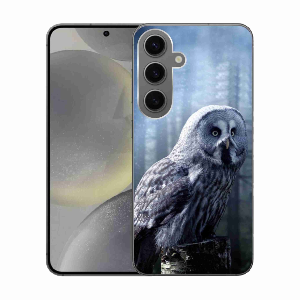 Zselés borítás mmCase Samsung Galaxy S24 készülékhez - bagoly