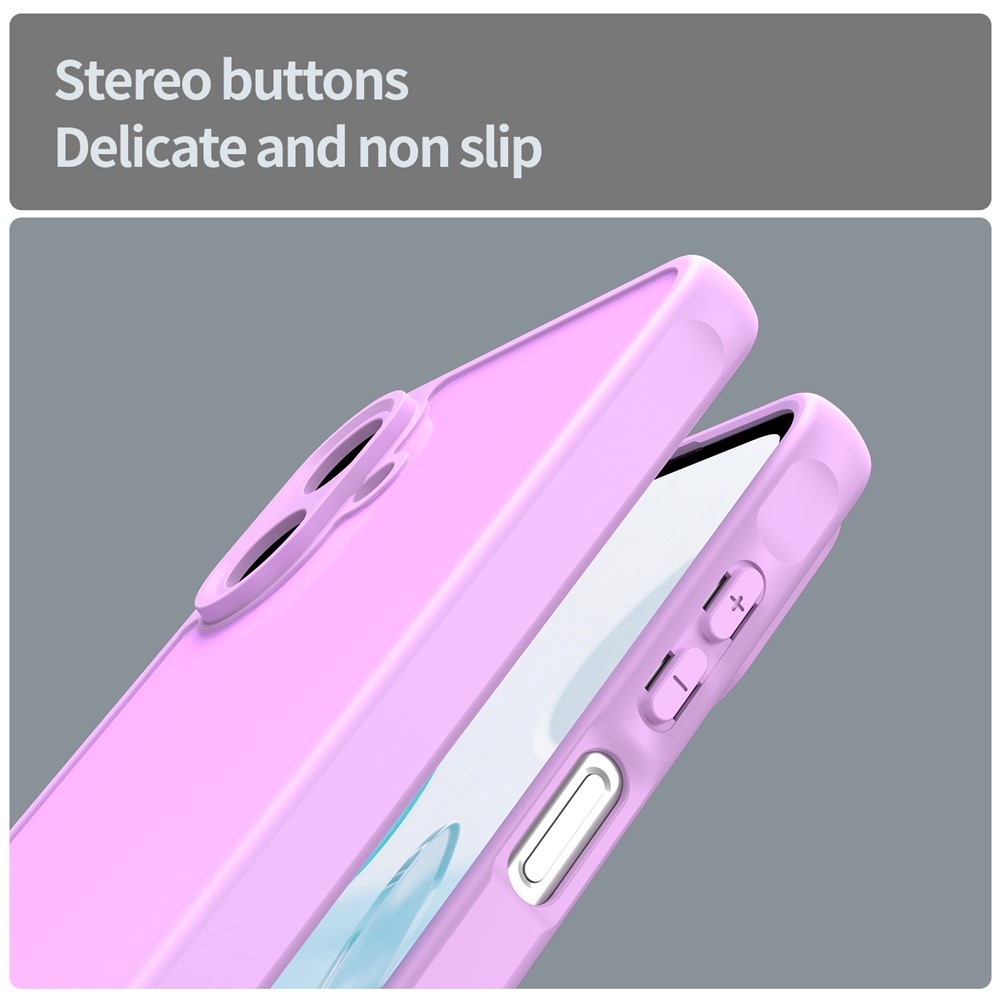 Gél tok kemény hátlappal a Samsung Galaxy A07 4G készülékre - világos lila