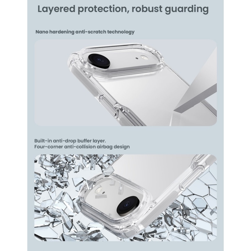 Nillkin Nature TPU PRO Cover for Apple iPhone Air átlátszó