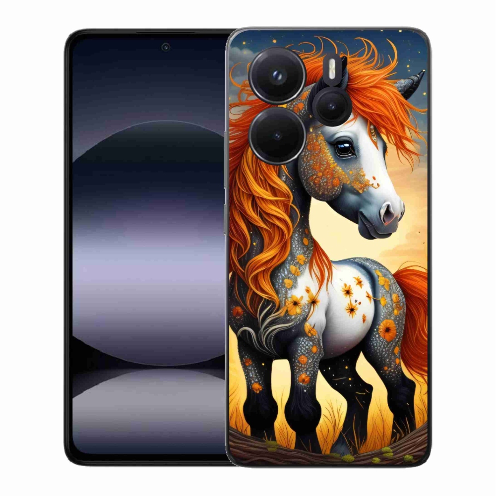 Gél borítás mmCase a Xiaomi Redmi Note 14-hez - színes póni