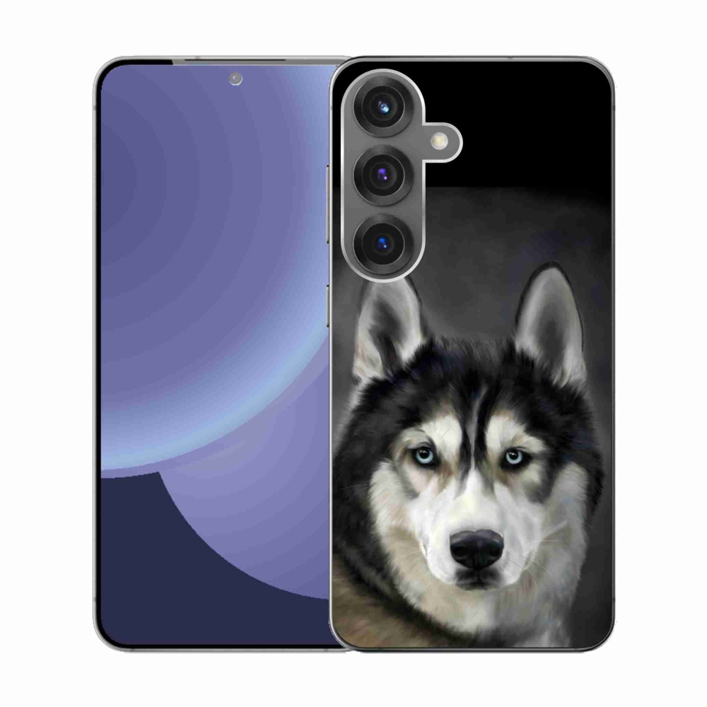Zselés borítás mmCase Samsung Galaxy S25 készülékhez - husky