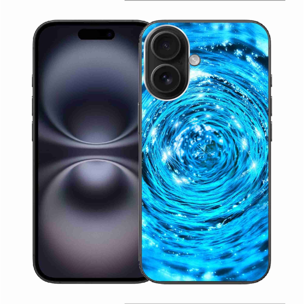 Zselés borítás mmCase iPhone 16 készülékhez - water vortex