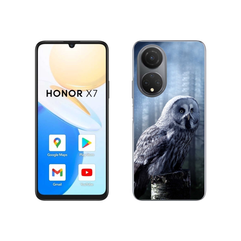 Zselés borítás mmCase a Honor X7-hez - bagoly