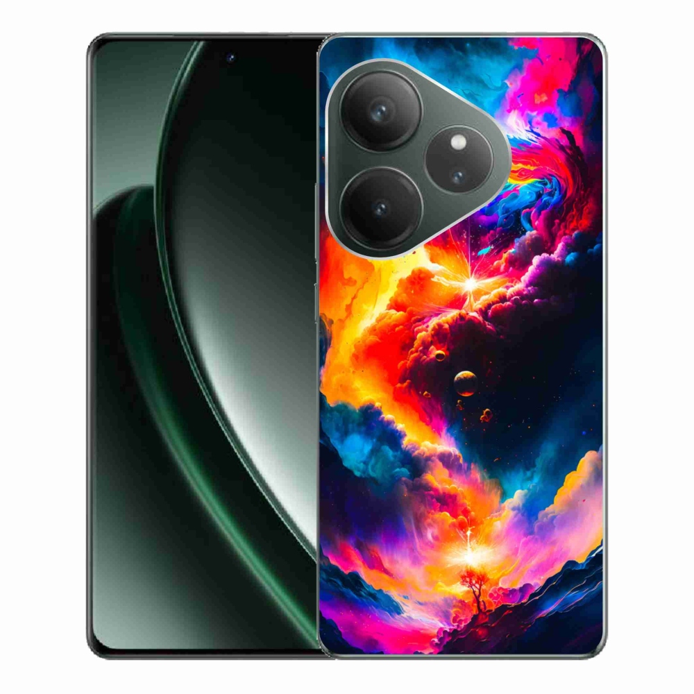 Gél borítás mmCase a Realme GT 6 5G/GT 6T 5G számára - absztrakt motívum