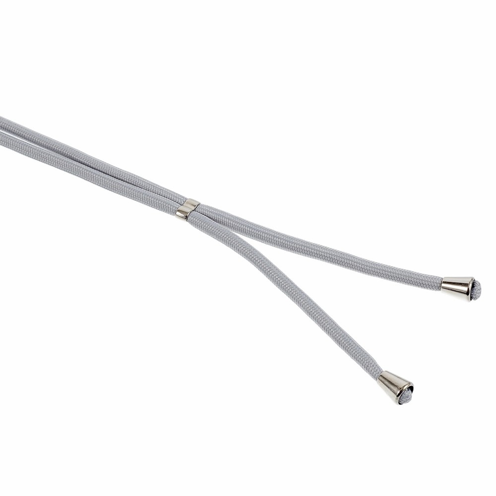 Bélés zselés tok zsinórral Xiaomi 15 - szürke