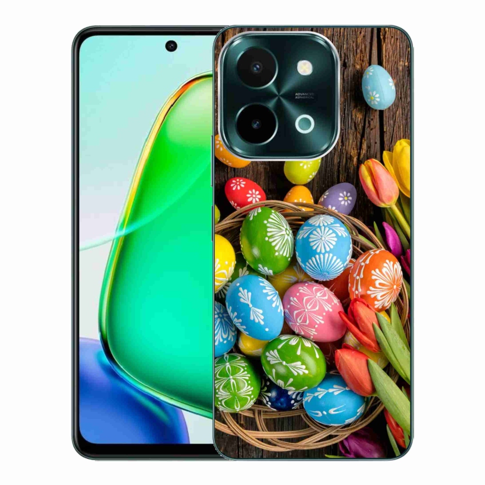 Gél borító mmCase a Vivo Y28-hoz - Húsvéti tojás