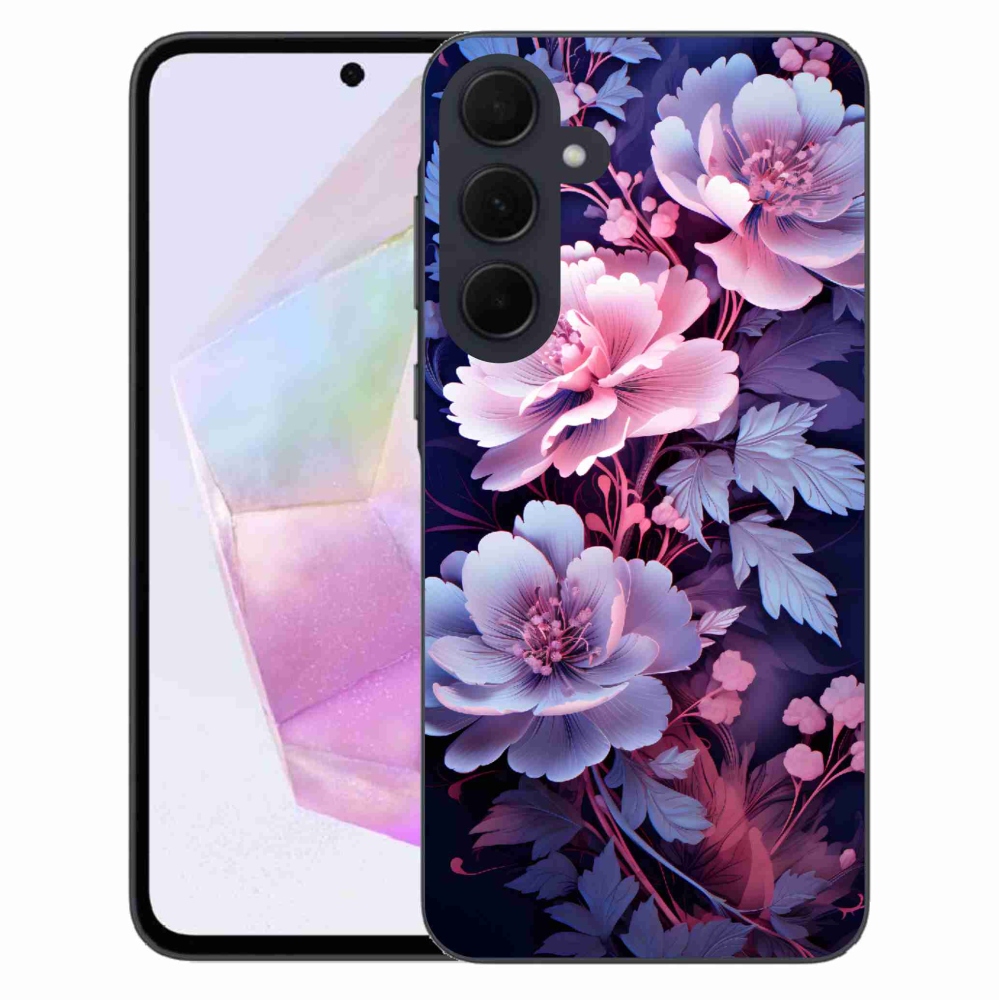 Gél borítás mmCase Samsung Galaxy A35 5G - virágok 11