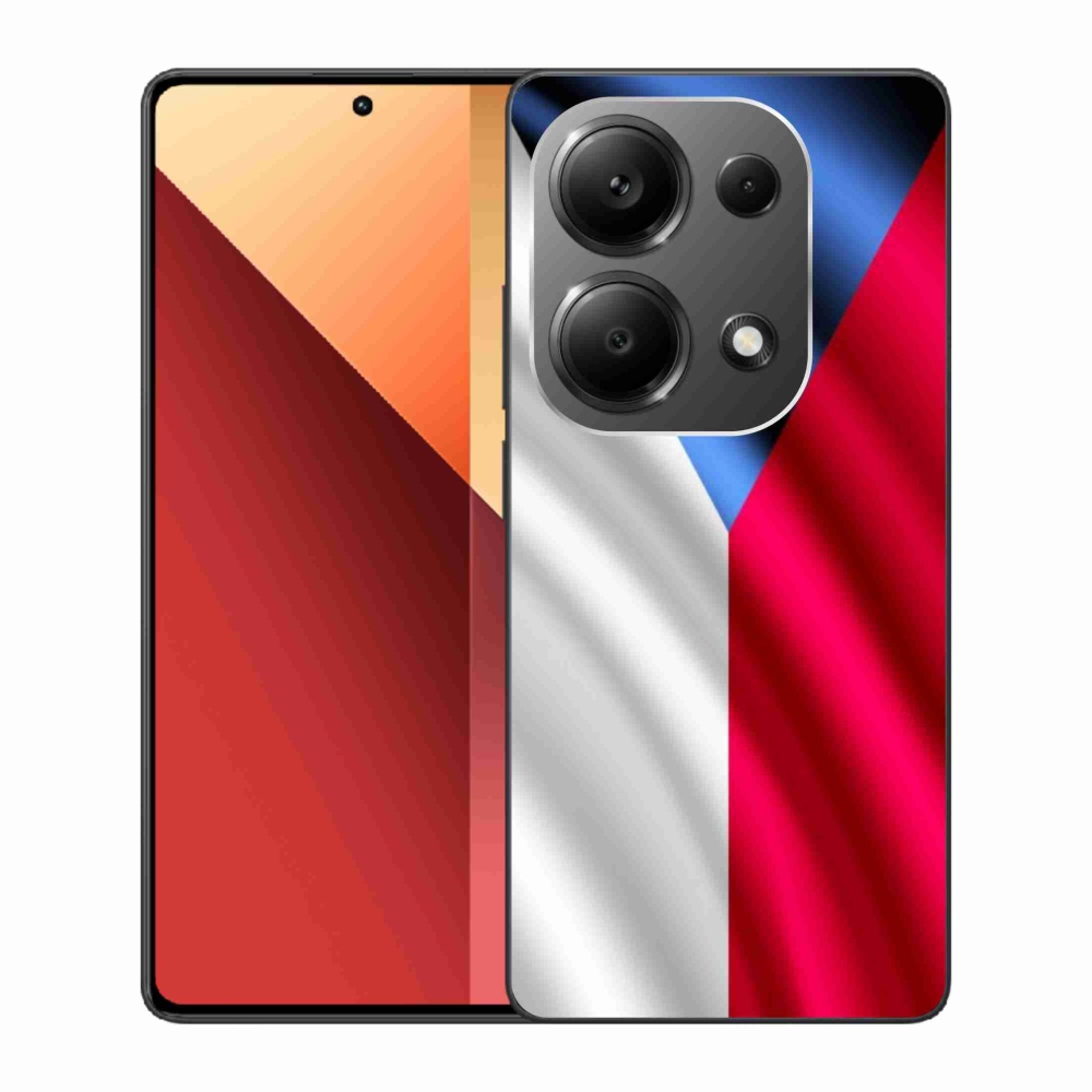 Gél borítás mmCase a Xiaomi Redmi Note 13 Pro 4G/Poco M6 Pro - cseh zászlóhoz