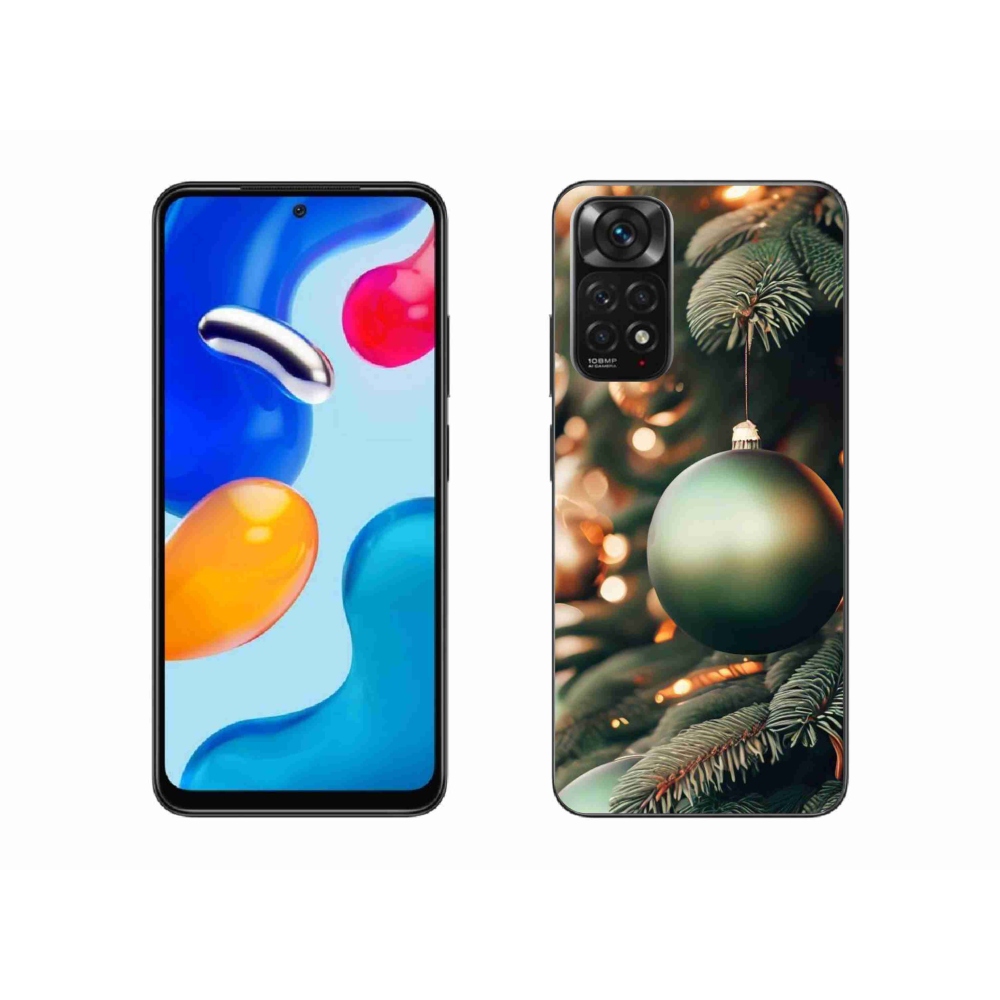 Gél borító mmCase a Xiaomi Redmi Note 11S 4G-hez - karácsonyi dekorációk 1