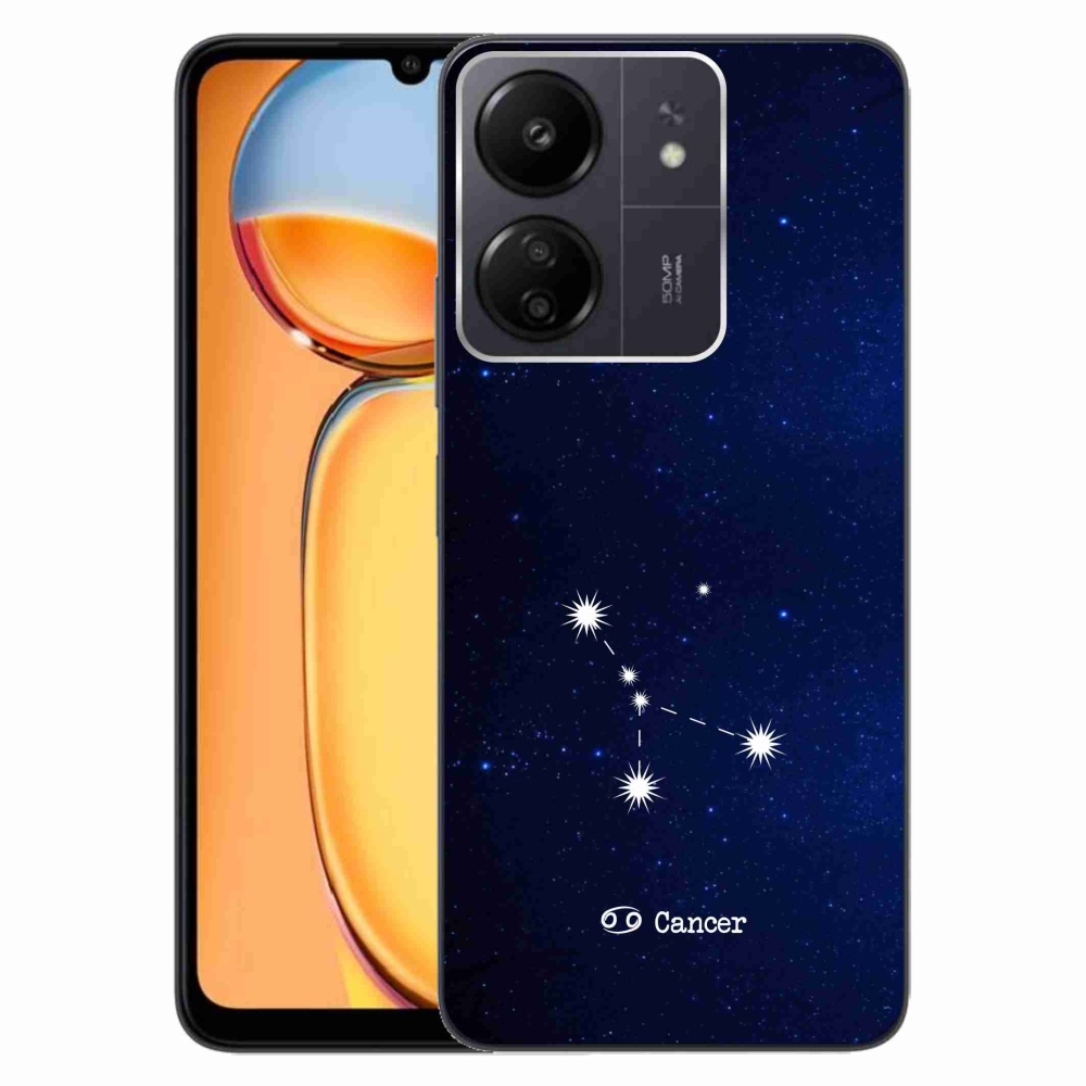 Gél borítás mmCase a Xiaomi Poco C65/Redmi 13C számára - csillagkép Rák