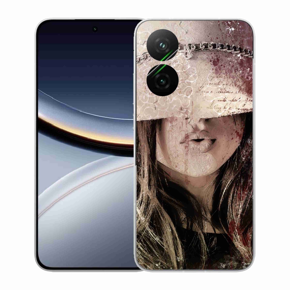 Gél borítás mmCase a Xiaomi Poco F7 5G számára - lány