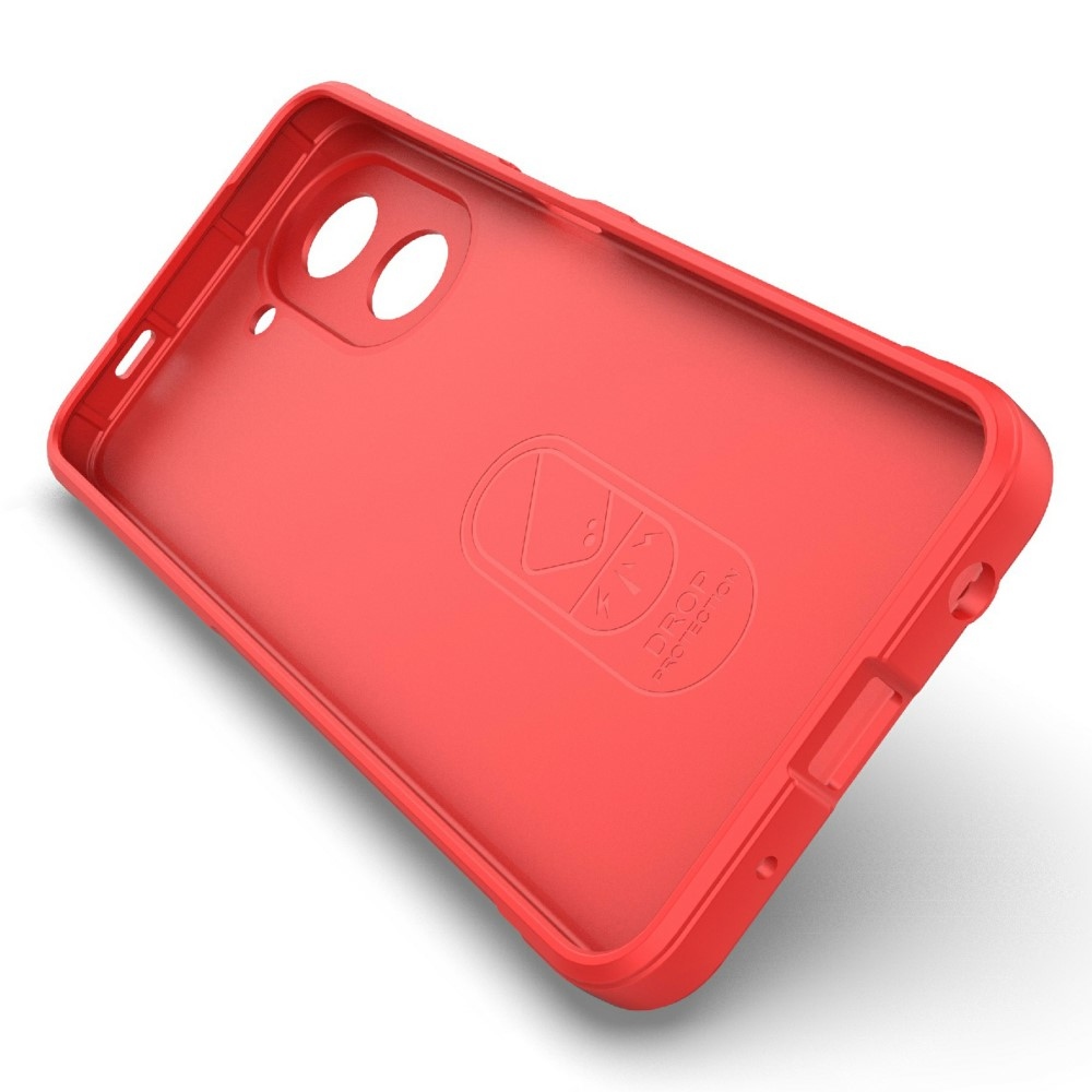 Rugg tartós zselés tok Xiaomi Redmi A5 (171.7x77.8x8.3mm) - piros