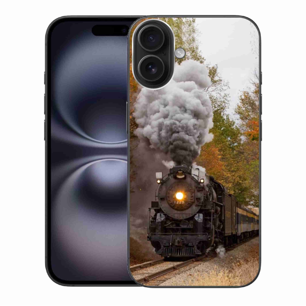 Gél védőburkolat mmCase iPhone 16 Plus készülékhez - Train 1