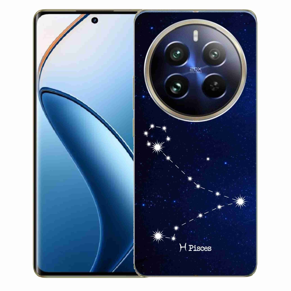 Gél borítás mmCase a Realme 12 Pro 5G/12 Pro+ 5G - csillagkép Halak számára