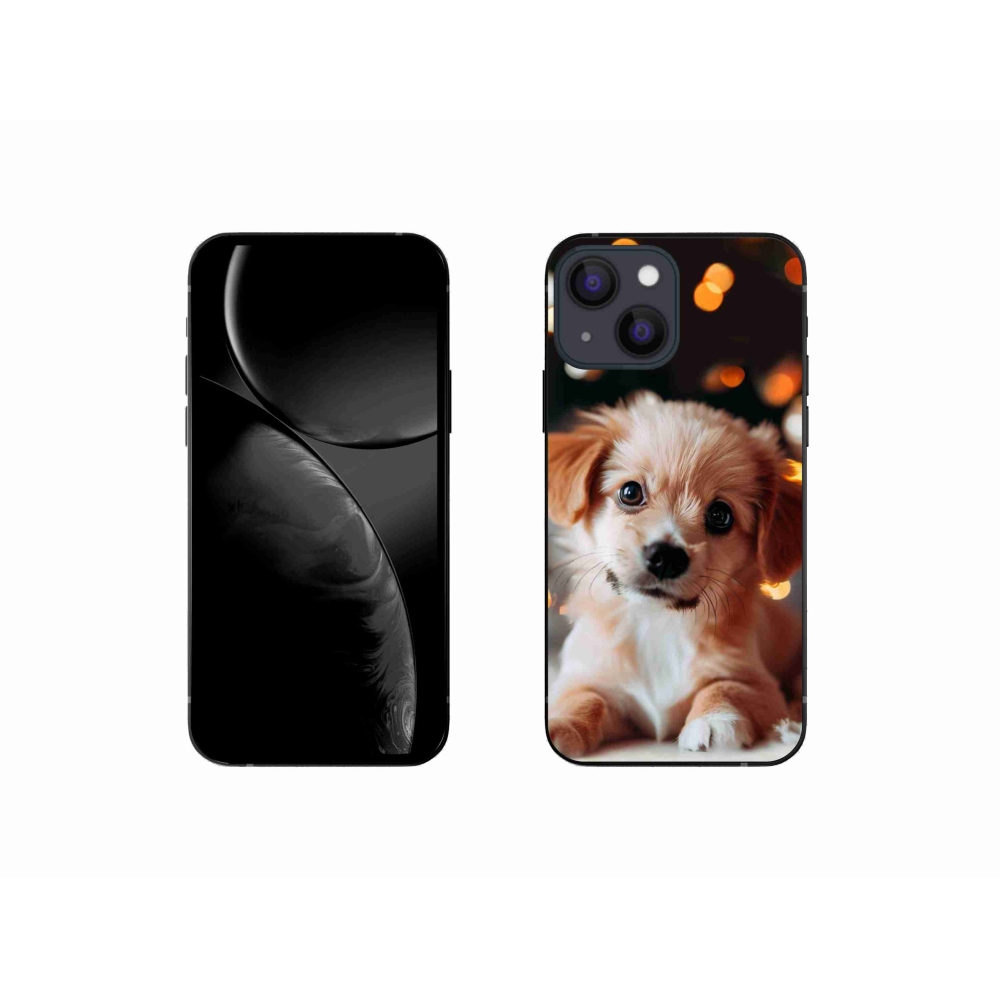Gél borítás mmCase iPhone 13 mini 5.4 - kölyökkutyakölyökhöz