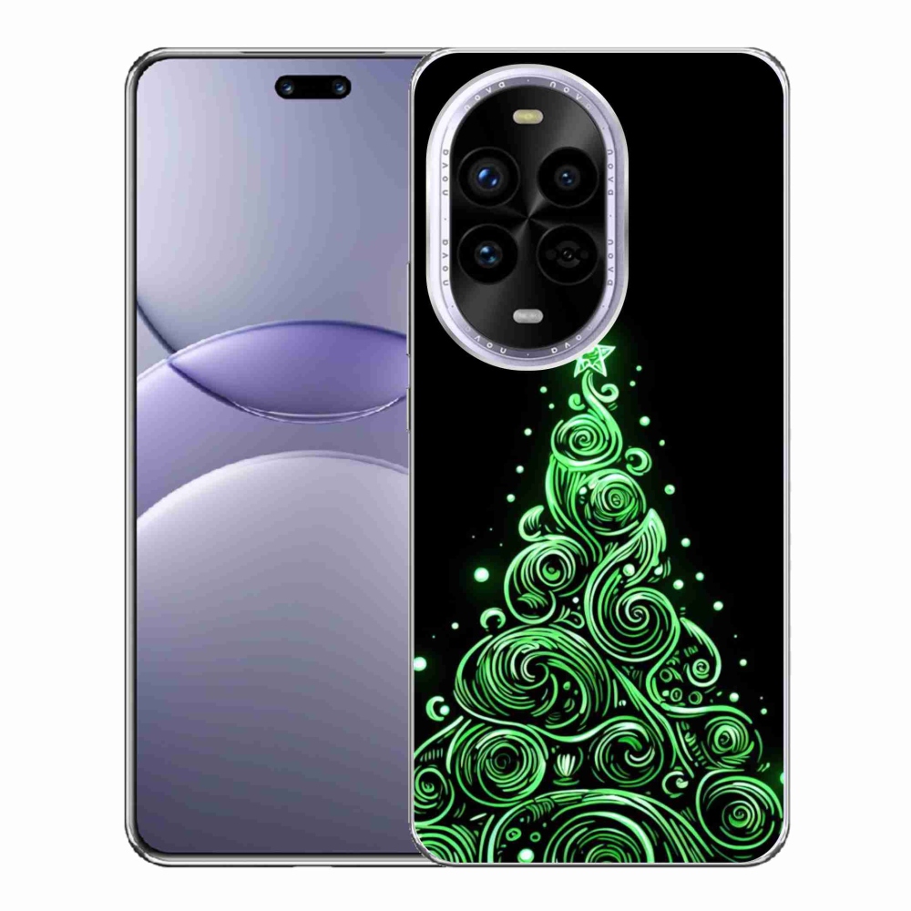 Gél borítás mmCase a Huawei Nova 13 Pro 5G-n - neon karácsonyfa 3
