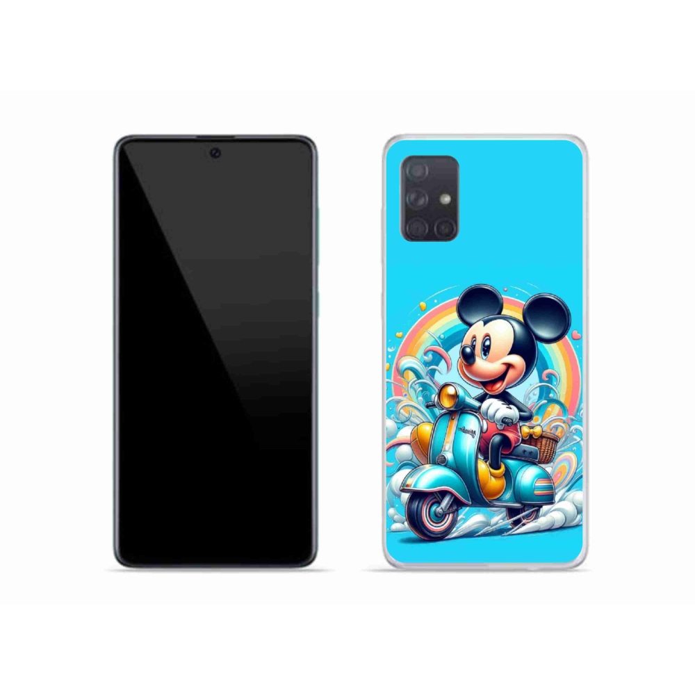 Zselés borítás mmCase Samsung Galaxy A51 készülékhez - mickey egér 2