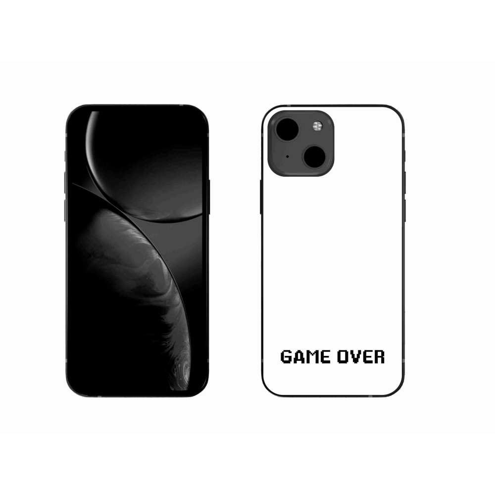 Gél borítás mmCase iPhone 13 6.1 készülékhez - játék fehér háttérrel